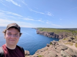 Picture of me at Cape Spear